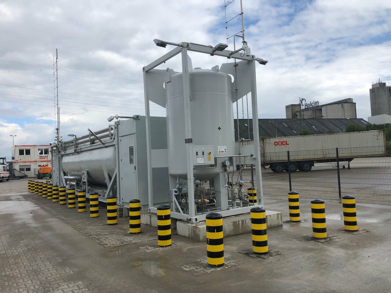 REEFUEL Bio-LNG filling station Hannover Sehnde 