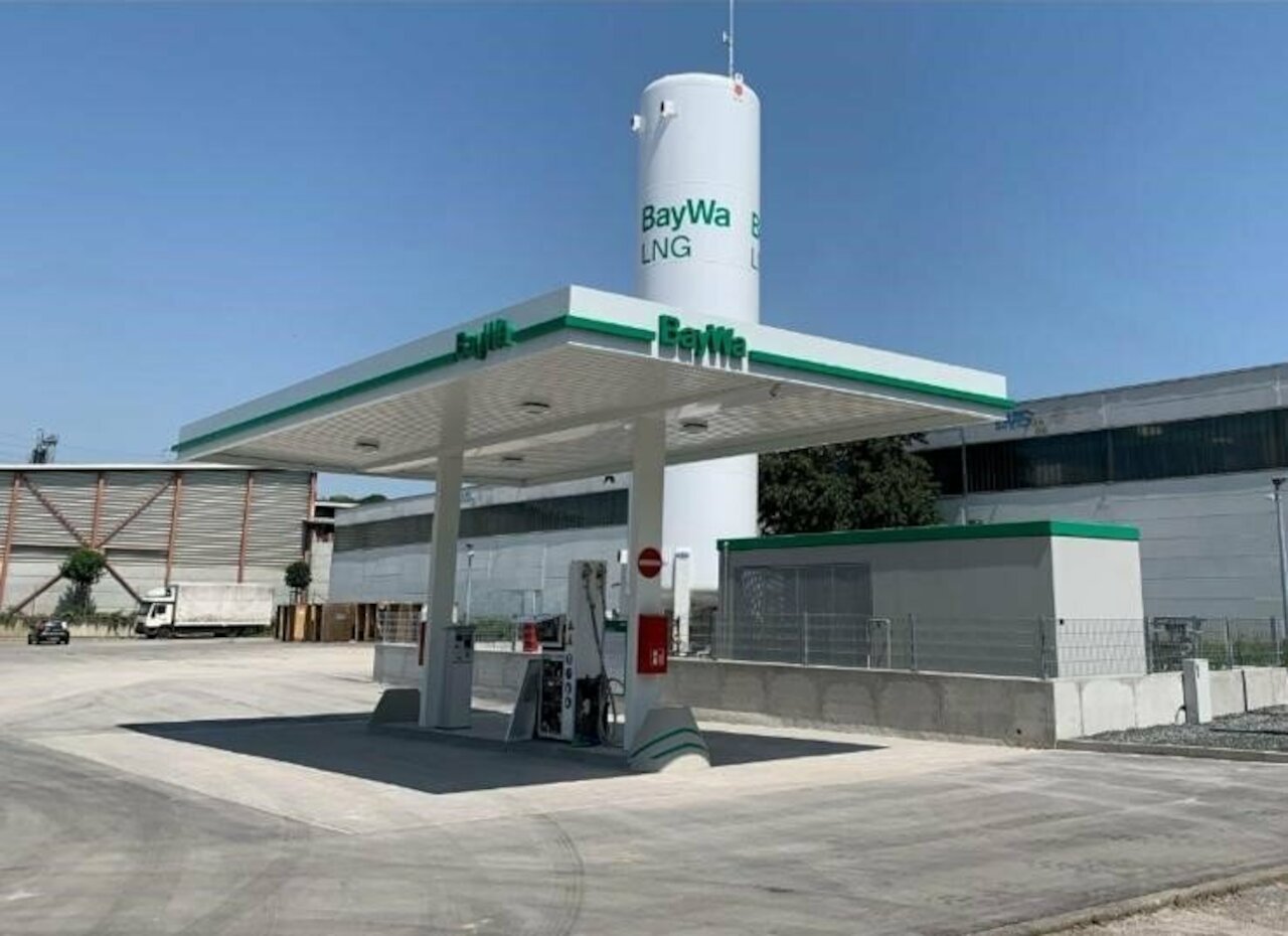 LNG filling station Freiberg am Neckar