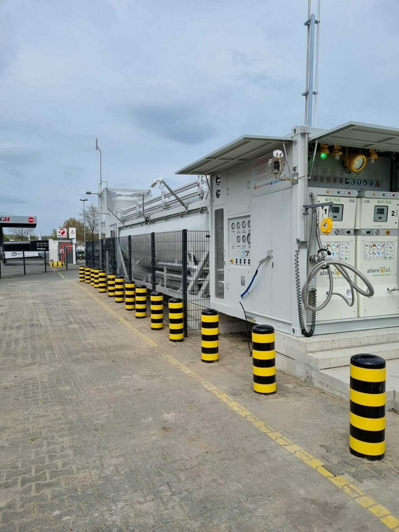 REEFUEL LNG filling station Osnabrück